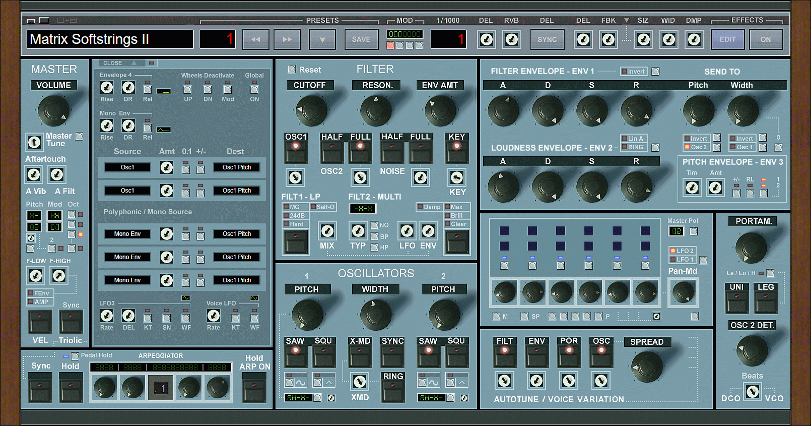 OP-X PRO-3 blue skin interface Matrix Effects
